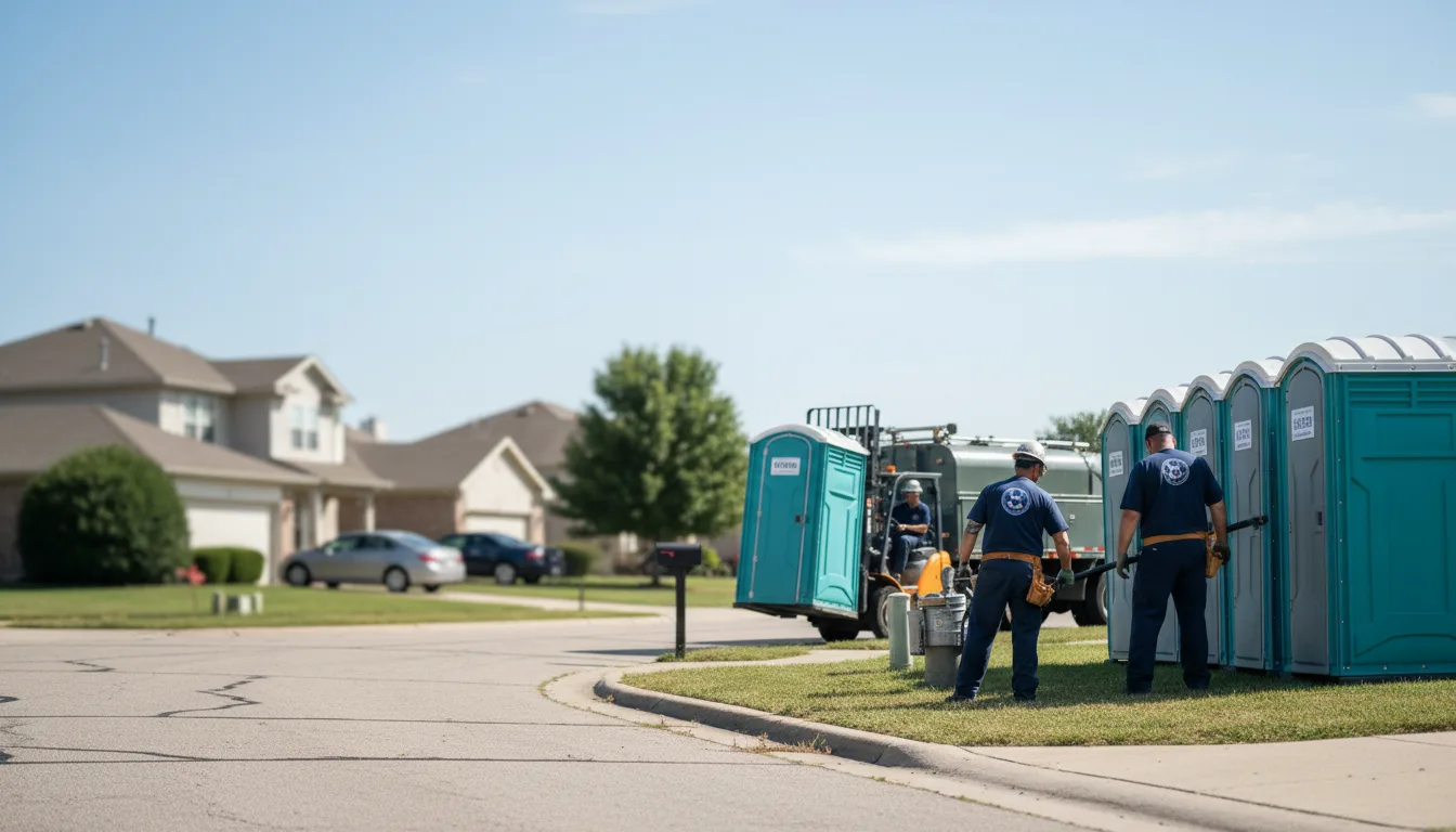 Porta Potty Rental in Paige, TX near me
